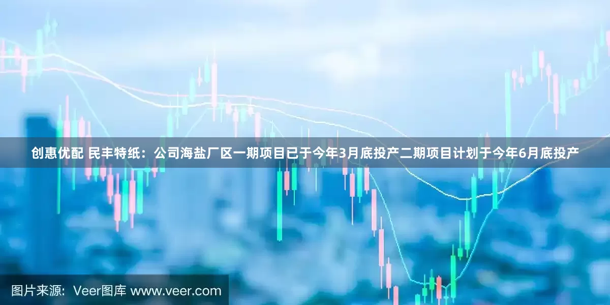 创惠优配 民丰特纸：公司海盐厂区一期项目已于今年3月底投产二期项目计划于今年6月底投产
